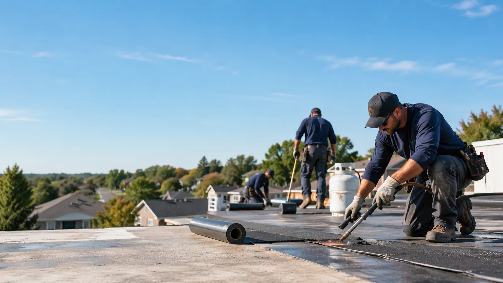 Flat Roof Leak Repair providers in Center Point, LA